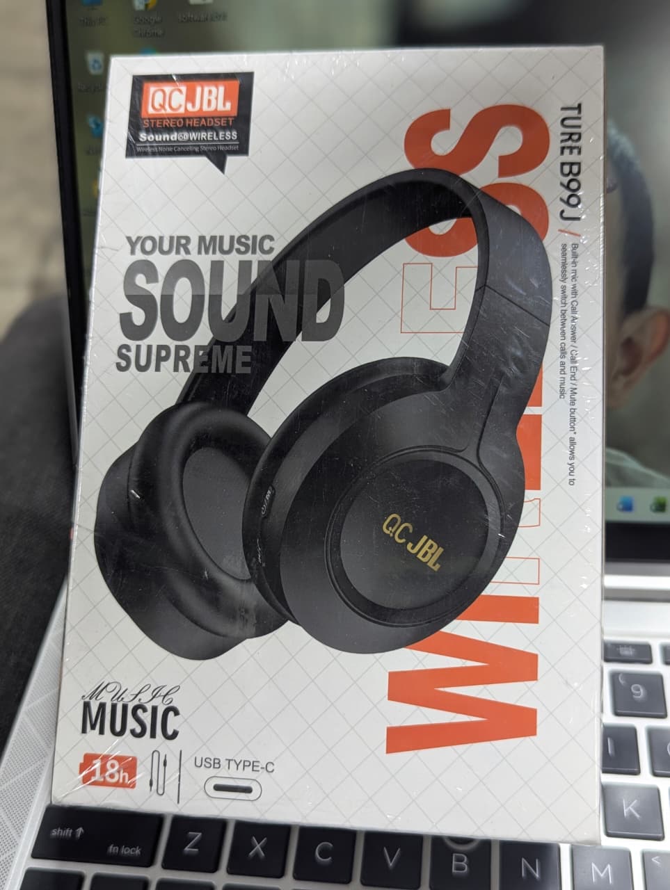 QC JBL Wireless Headphones Ture B99J